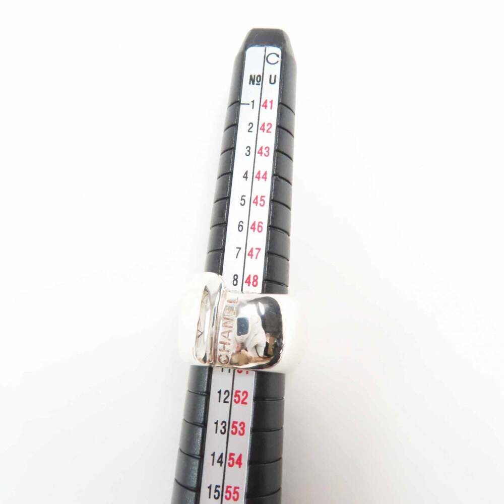 CHANEL Authentic Vintage Silver Ring - Picture 7 of 8